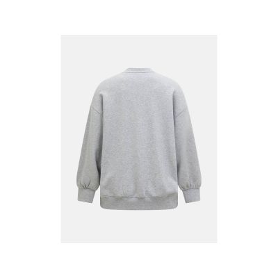 3. PEAK PERFORMANCE Original Terry Crew Women sweatshirt, gray