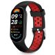 Tech-Protect IconBand Air Strap for Xiaomi Smart Band 8 / 9 / 10 / NFC - Black and Red