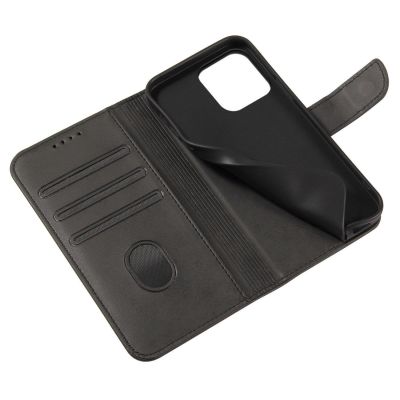 6. Flip and Wallet Magnet Case for Infinix Hot 30 - Black