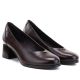 4. Women's pumps, chocolate high heels, Potocki 25-12712