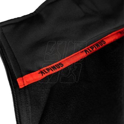 12. Softshell jacket Alpinus Stenshuvud black BR43371