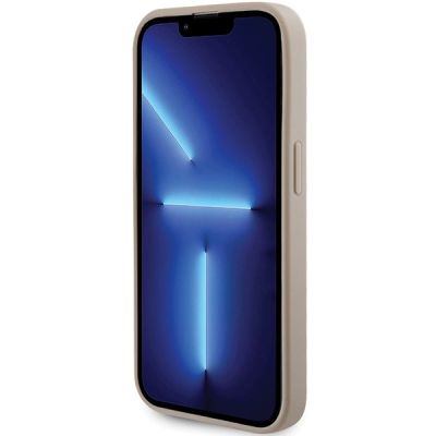 5. Guess Perforated 4G Glitter case for iPhone 15 Pro - gold