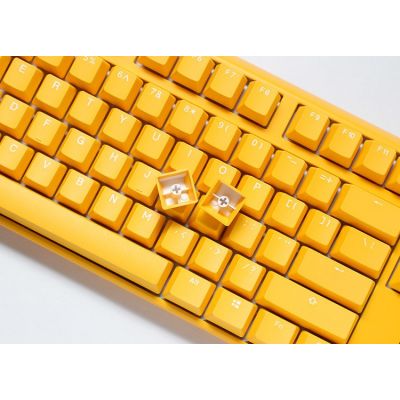 2. Ducky One 3 Gaming Keyboard USB QWERTY English Yellow