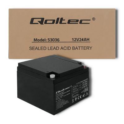 6. Qoltec 53036 maintenance-free battery