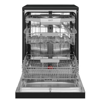 11. Freestanding dishwasher 60 cm AMICA DFM66B8EOqBH | class B | 15 sets | AirDry | AquaStop | cutlery drawer