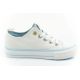 4. Leomil children's sports shoes Stitch sneakers comfortable light white