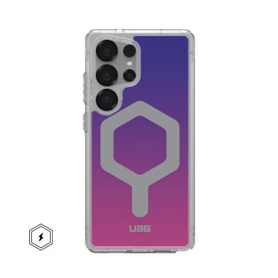 2. UAG Plyo Pro - protective case for Samsung Galaxy S25 Ultra 5G with built-in magnetic module (purple / pink ombre)