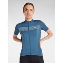 Women’s short-sleeve zip-up cycling jersey PROTEST Prtchestnut, blue