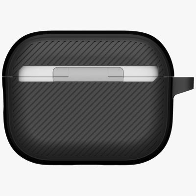 3. Uniq Clyde Case for AirPods Pro 3 - Black and Gray