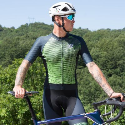 3. Biemme PORDOI T-shirt Black and Green M