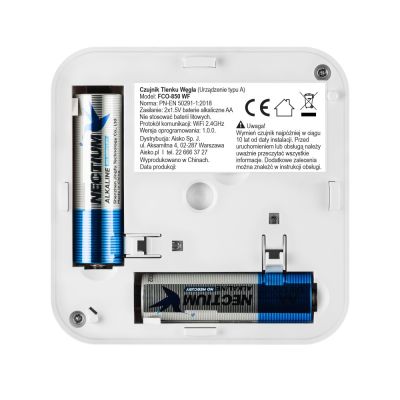 5. Carbon monoxide sensor with communication function FCO-850 WF
