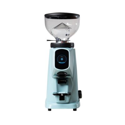 Fiorenzato AllGround Sense Coffee Grinder Pastel Blue Matte, DARK-T Titanium Grinder