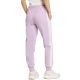 9. adidas Essentials 3-Stripes Fleece Slim Women's Pants Pink JY3097