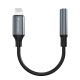 Wozinsky WALJ-01 Lightning adapter - 3.5mm mini jack - black
