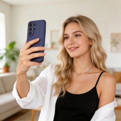 13. Tech-Protect Silicone MagSafe Case for Samsung Galaxy S26 Ultra - Purple