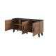 2. Chest of drawers LOTTA 150 3D wotan + matt black