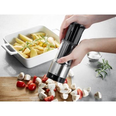 3. GEFU FLEXICUT food knife in various shapes Black, Gray, Transparent Plastic, Stainless Steel