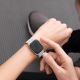 7. Magnetic Apple Watch SE, 9, 8, 7, 6, 5, 4, 3, 2, 1 (41, 40, 38 mm) Dux Ducis Strap (LD Version) - gray-orange