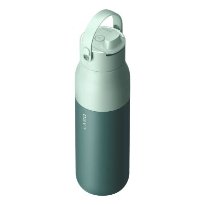 7. LARQ Bottle PureVis 2 - intelligent, self-cleaning filter bottle, UV-C light 1L (eucalyptus green)