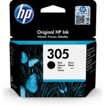 HP Black Ink Cartridge HP 305, HP305=3YM61AE, 120 pages