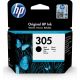 HP Black Ink Cartridge HP 305, HP305=3YM61AE, 120 pages