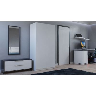 4. SD-90 WARDROBE - WHITE