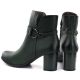 10. Women's insulated ankle boots with a heel, green M.Daszyński SA125-32