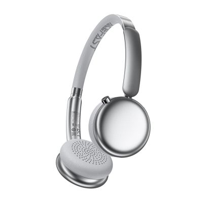 2. Acefast H8 Wireless On-Ear Headphones with ANC - Silver