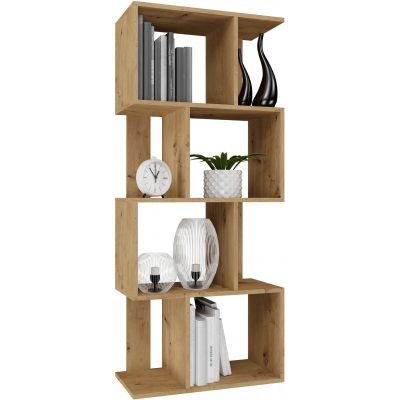 2. FIESTA 4P bookcase 59.5x30xH140 artisan