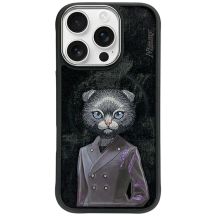 Nimmy Magnetic fashion cute pet MagSafe case for iPhone 16 Pro Max - black