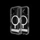 3. ZAGG Crystal Palace Snap Kickstand MagSafe Case for iPhone 16 - Clear