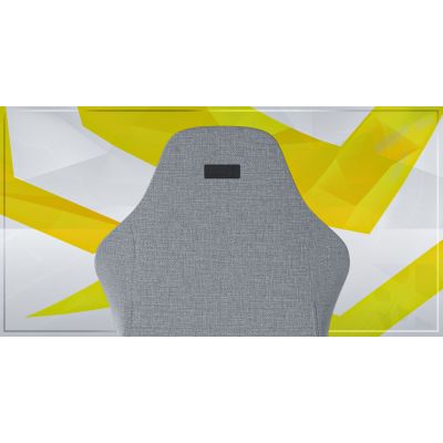 22. HATOR Darkside 3M Fabric Universal Gaming Chair Gray