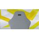 22. HATOR Darkside 3M Fabric Universal Gaming Chair Gray