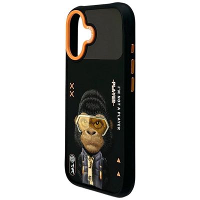 4. Nimmy Cool&Cute 2.0 Gorilla Case for iPhone 17 - Black