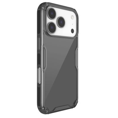 2. Nillkin Nature TPU Pro Case for iPhone 17 Pro - Translucent Black