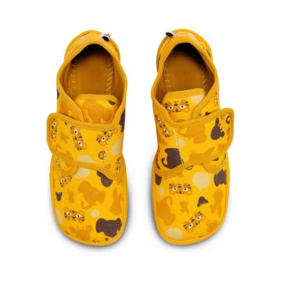 8. Affenzahn barefoot slipper cotton moccasins tiger (01398-10009)