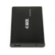 2. IBOX HD-01 EXTERNAL 2.5" USB 2.0 IEU2F01 housing (2.5"; USB 2.0; Aluminum; black)