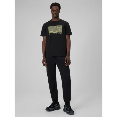 6. Men's regular printed T-shirt 4F 4FRSS26TTSHM3991-20S