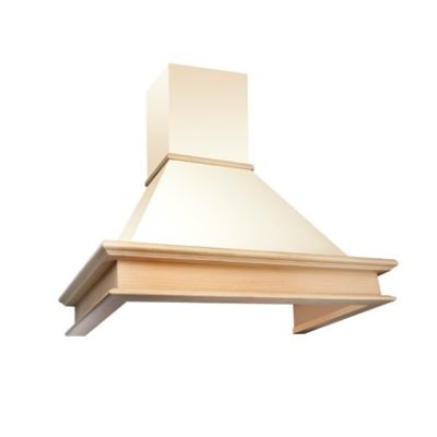 Rustic wall-mounted chimney cooker hood AKPO WK-4 RUSTICA 60, beige ecru