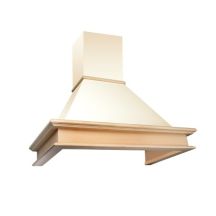 Rustic wall-mounted chimney cooker hood AKPO WK-4 RUSTICA 60, beige ecru