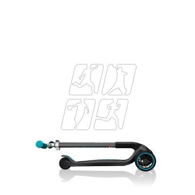 25. Globber Master Prime 3-wheel scooter / Black - Teal 664-105