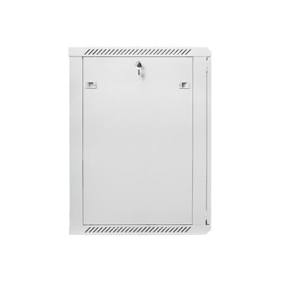 3. Lanberg WF01-6618-10S 18U Rack Wall-mounted Cabinet Gray