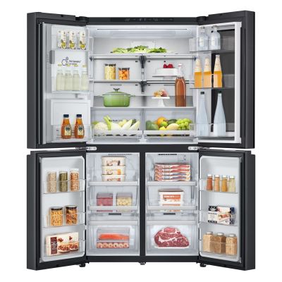 2. LG GMG960EVJE Multi Door Side-By-Side Refrigerator 179cm Essence Black Steel Matte Black Total NoFrost Water Feeder