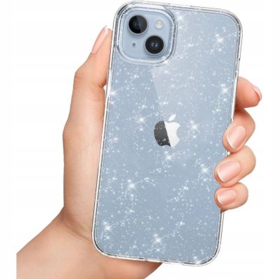 2. Tech-Protect FlexAir Hybrid Case for Samsung Galaxy S23 FE - Clear-Glitter
