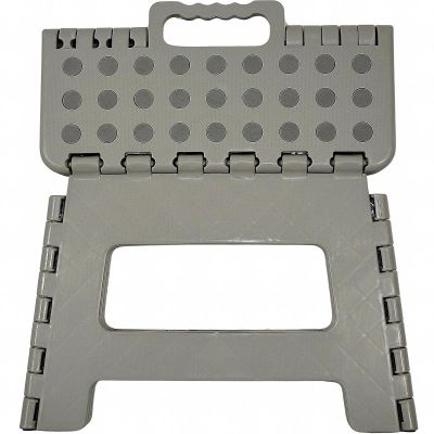 2. FOLDABLE ANTI-SLIP STOOL GRAY