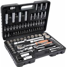 Zestaw kluczy STHOR T58687 94 elementów 1/2", 1/4