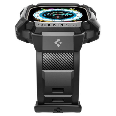 5. Spigen Rugged Armor Pro Apple Watch Ultra (49mm) Strap Case - Black