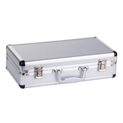 14. 8-PIECE PETANQUE BALLS - BOULE PETANQUE ALUMINUM SUITCASE ENERO