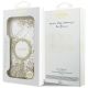 8. Guess Resin Bottom Glitter MagSafe case for iPhone 17 - gold