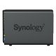 NAS Synology DS223; Tower; 2x (3.5" SATA HDD)/2.5" HDD SSD); Realtek RTD1619B;,2GB DDR4, 1x 1GbE RJ-45